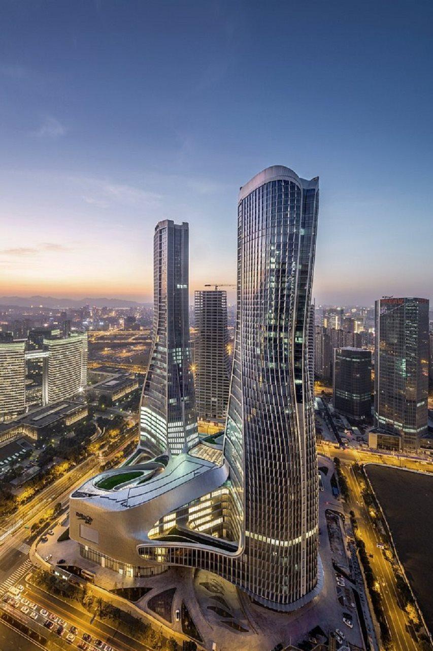 Ascott Raffles City Hangzhou Leilighet Eksteriør bilde