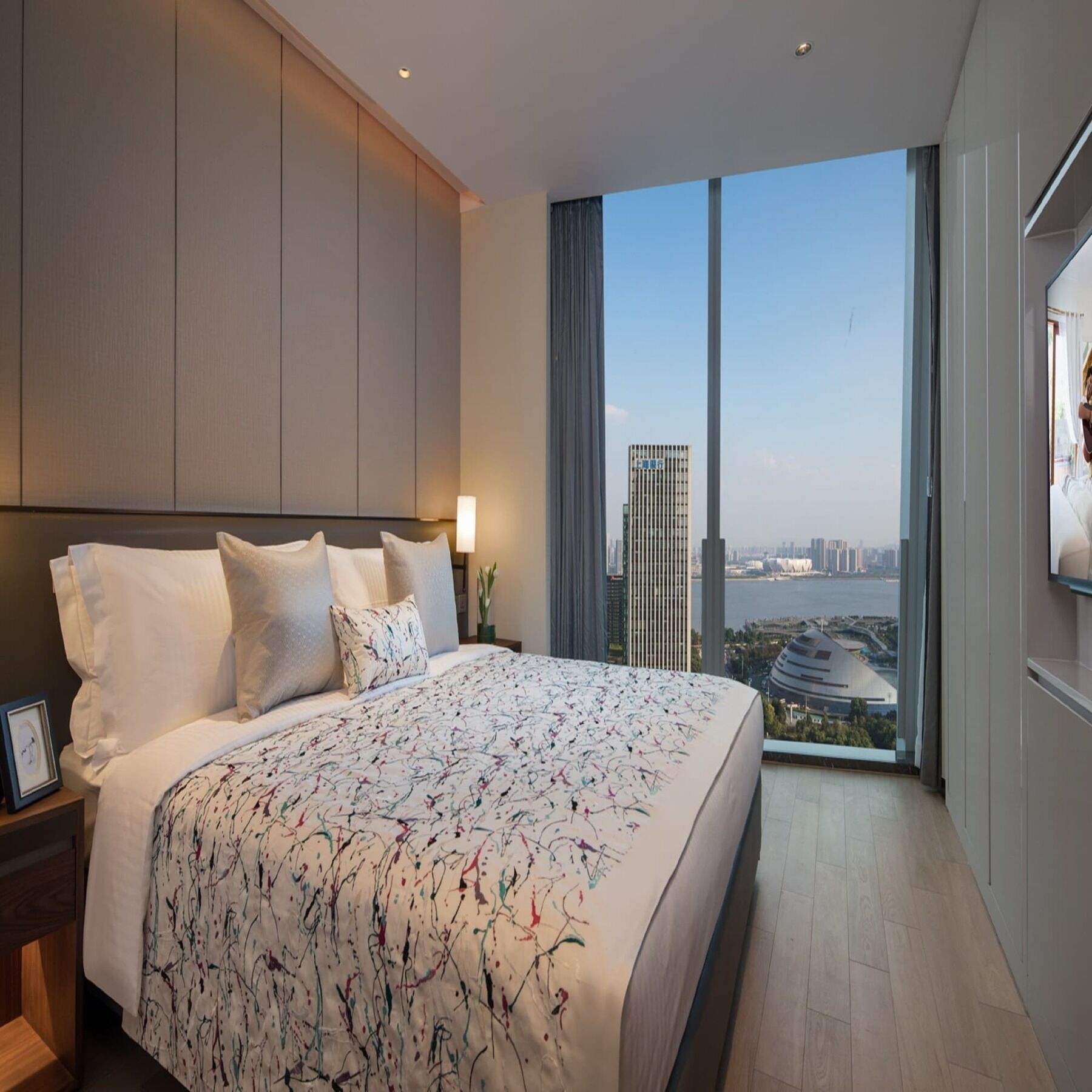 Ascott Raffles City Hangzhou Leilighet Eksteriør bilde